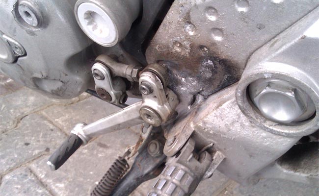 Ducati Multistrada Broken Shift Lever