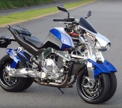 Yamaha OR2T leaning four-wheel motorcycle