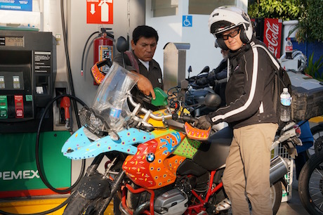 Caberg Duke flip-up helmet ethanol fuel