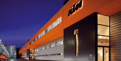 KTM factory in Mattighofen spokes