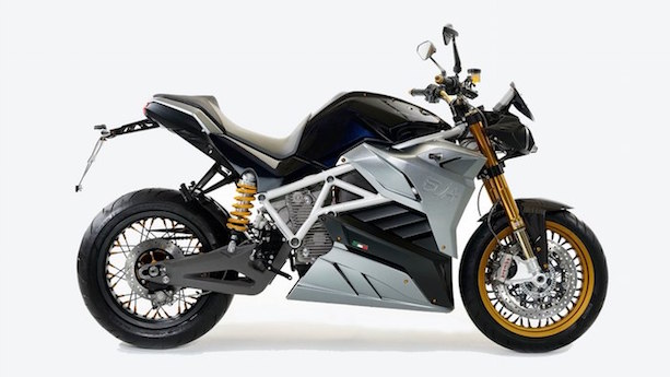 Energica Eva naked electric motorcycle