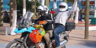 Mrs MBW, the pillion in a million