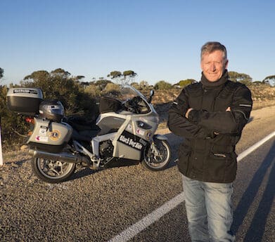 Black Dog Ride around Australia 2014 Steve Andrews founder boss FUTURE