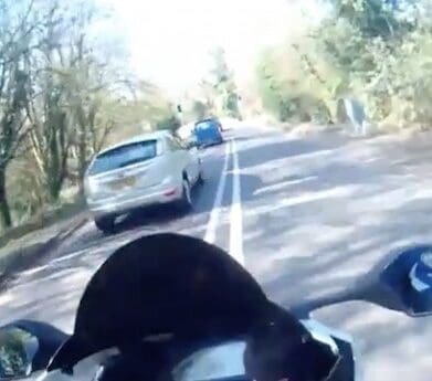 Honda Fireblade action camera video leads rider to jail