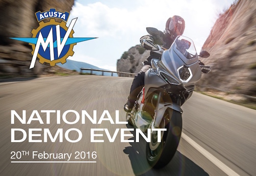 MV Agusta test rides