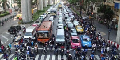 Lane filtering lane splitting stop lines