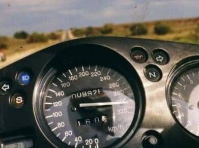 Honda Blackbird killer visibility