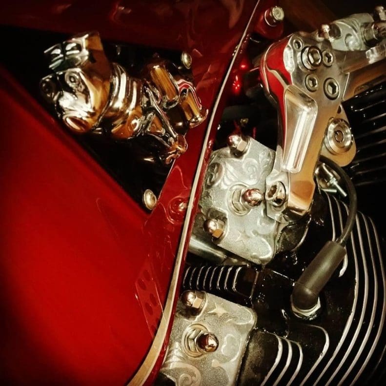 King of Hearts built by Choppers Inc. of U.S.A.