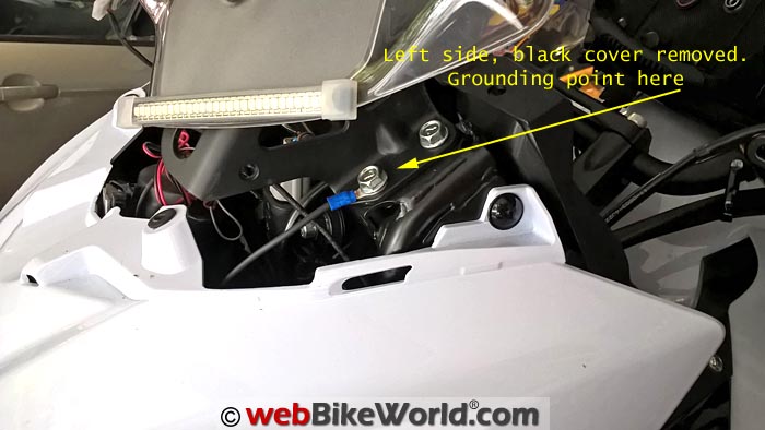 Kawasaki Versys Grounding Point