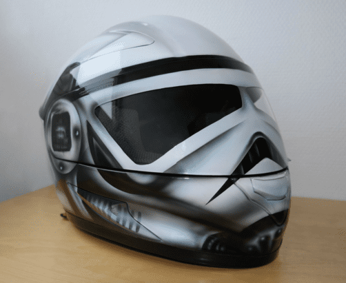 Trooper Racer Clone To Ride Motorcycle Sticker