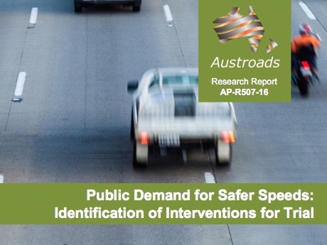 Austroads Safer speeds study