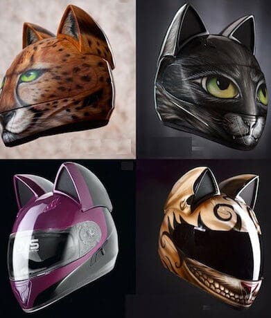 Neko-helmet with cat ears