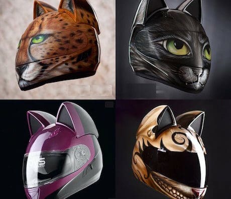 Neko-helmet with cat ears