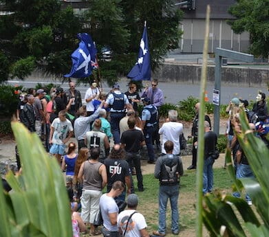 Anti-VLAD rally Queensland Police crime
