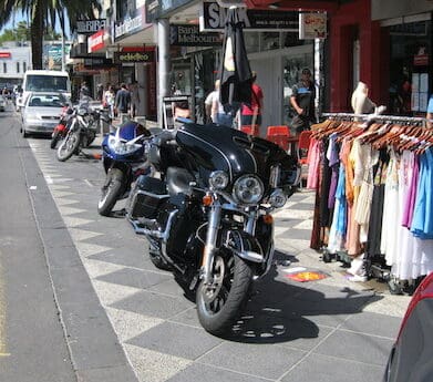 Footpath parking protest - ban