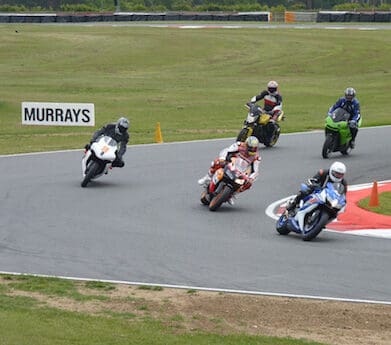 Tyre pressures track day