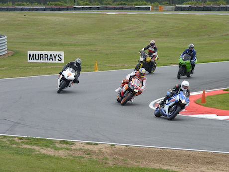 Tyre pressures track day