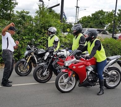 jake Dolan racer and learner rider at AMA training motorcycle insurance rewards