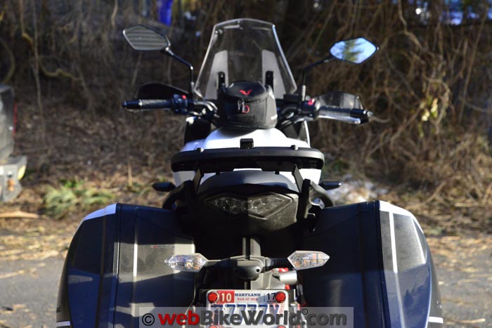 SHAD SH39 Luggage Rack Rear View