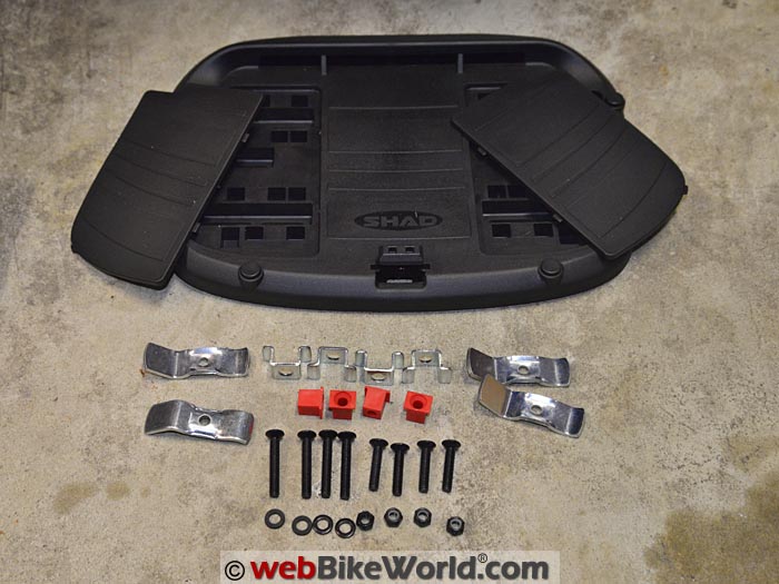 SHAD SH39 Top Case Base Kit Parts