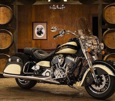 Indian Motorcycle Springfield Jack Daniels limited edition model