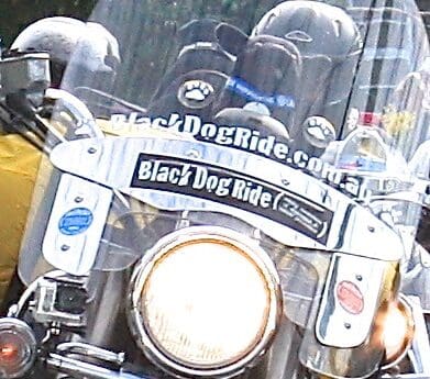 Black Dog Ride 1 Dayer charity ride register agenda