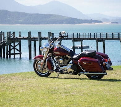 Harley-Davidson Road King in New Zealand