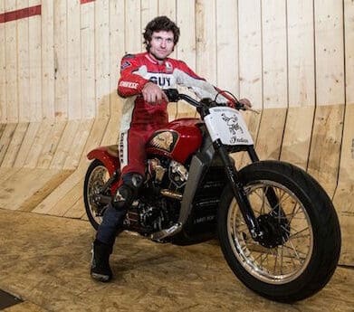 Guy Martin Wall of Death speed record