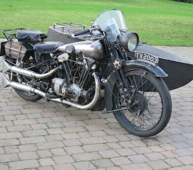 Brough Superior SS 100 outfit