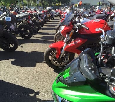 Motorcycle industry dealer showroom deal