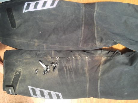 Rukka pants crash tested