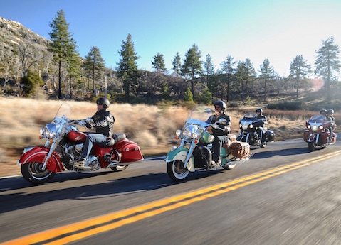 Indian Springfield hard bagger