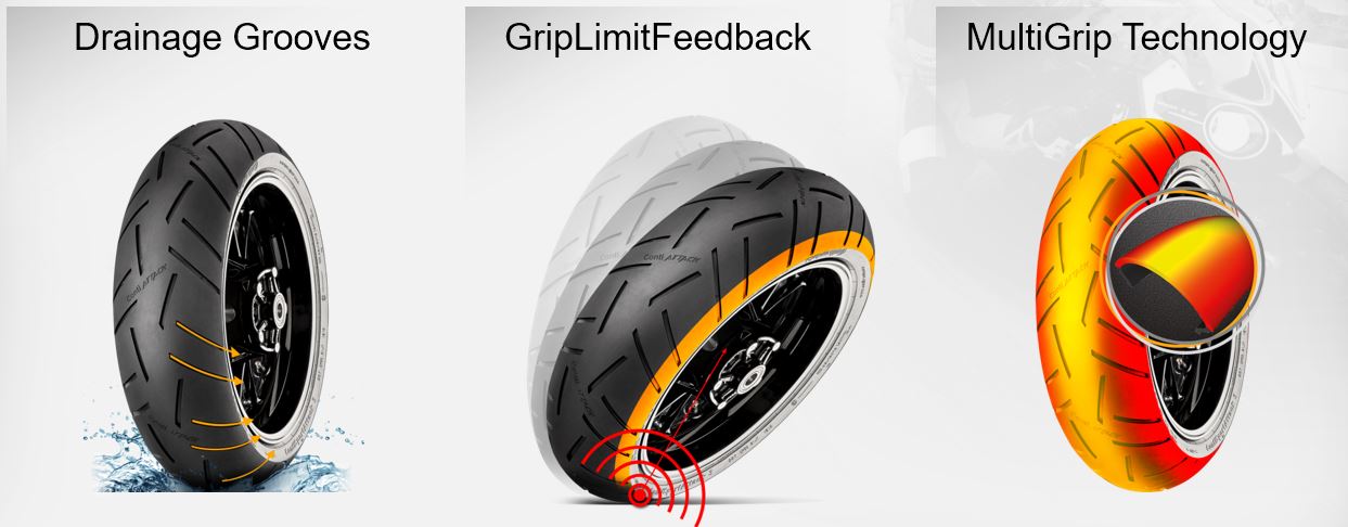 Continental Sport Attack 3 Tire Key Features