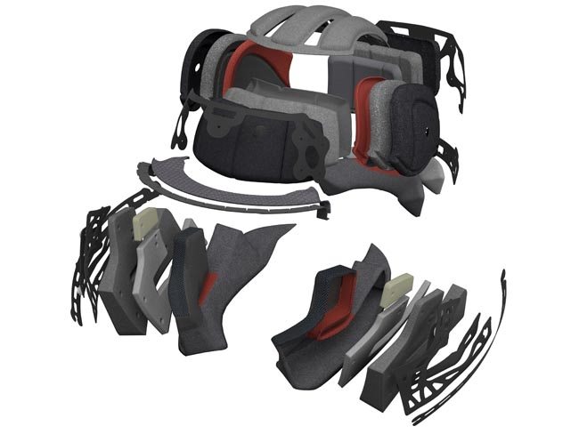 Shoei X-Fourteen Helmet Liner Parts