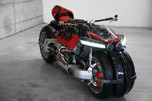 Maserati Quattroporte engine powers this Lazareth LM 847 quad concept flying