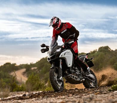 2016 Ducati Multistrada 1200 Enduro world globetrotters adventure treks shock