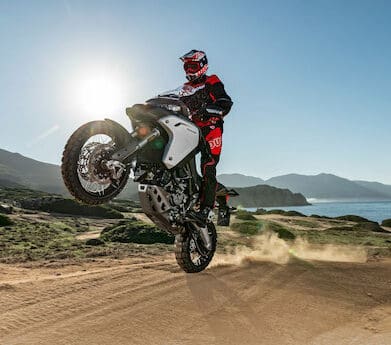 2016 Ducati Multistrada 1200 Enduro world globetrotters shock