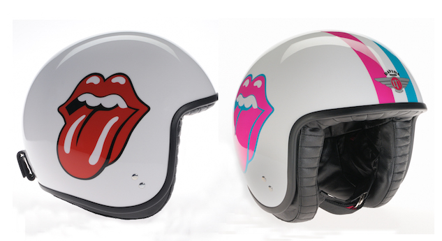 Davida Rolling Stones helmet