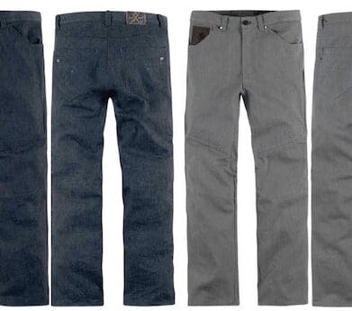 Icon Hooligan denim riding pants