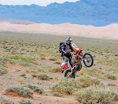 KTM in epic Motonomad II film