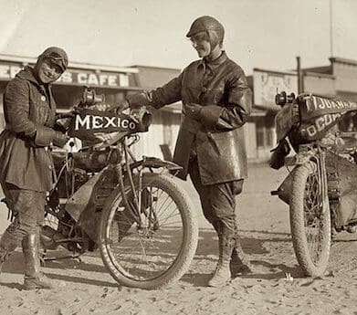Van Buren sisters historic ride across US, 1916