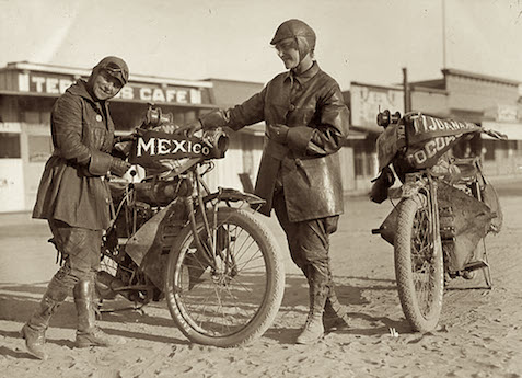 Van Buren sisters historic ride across US, 1916