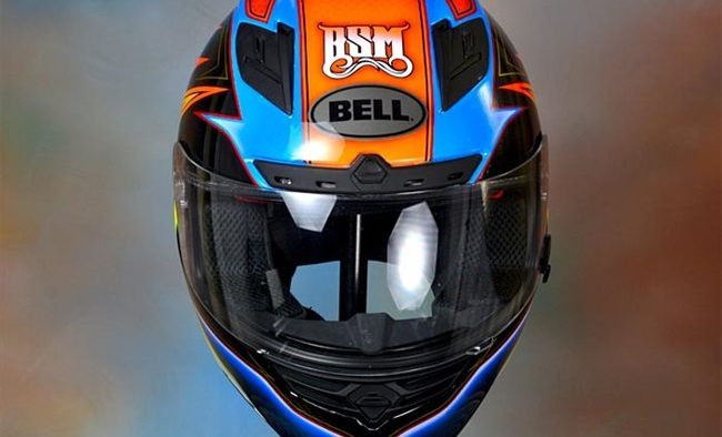Custom Painted Motorcycle Helmet webBikeWorld