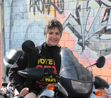 Australian Sex Party Senate candidate Meredith Doig