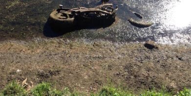McLeods Harley-Davidson Rocker found in golf dam