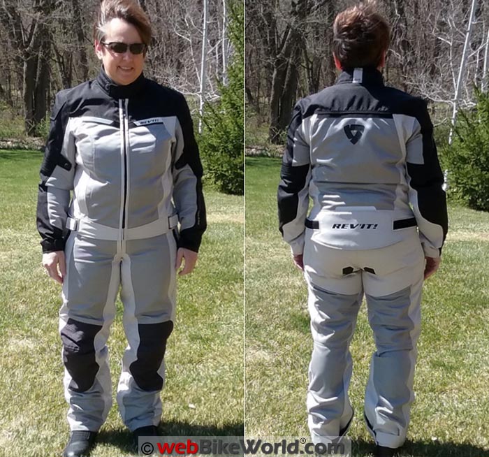 REV'IT! Airwave 2 Jacket Front Rear Views