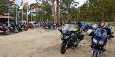 Bikes at Grey Gum Cafe