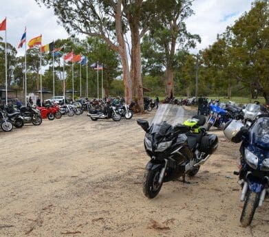 Bikes at Grey Gum Cafe