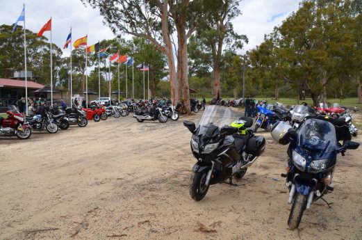 Bikes at Grey Gum Cafe