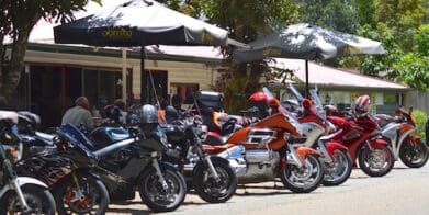 How to park your motorcycle